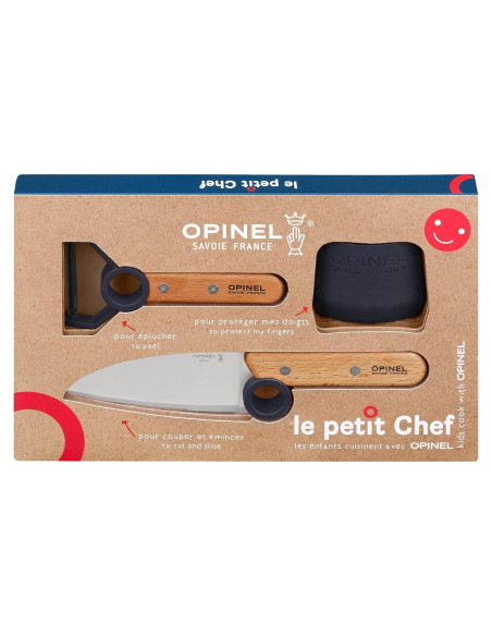 Juego de Cuchillos para Niños Opinel Le Petit Chef 3 Pzas Juego de Cuchillos para Niños Opinel Le Petit Chef 3 Pzas