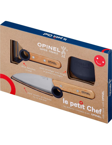 Juego de Cuchillos para Niños Opinel Le Petit Chef 3 Pzas