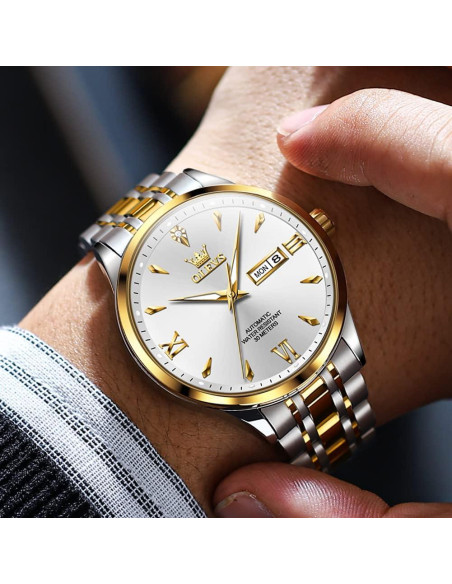 Reloj Automático OLEVS GJ-OS-G9956GJ-JB Acero Inoxidable Reloj Automático OLEVS GJ-OS-G9956GJ-JB Acero Inoxidable