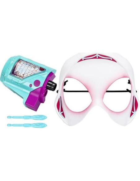 Máscara y Blaster Spider-Gwen Marvel para Niños 5+ Máscara y Blaster Spider-Gwen Marvel para Niños 5+