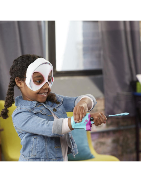 Máscara y Blaster Spider-Gwen Marvel para Niños 5+ Máscara y Blaster Spider-Gwen Marvel para Niños 5+