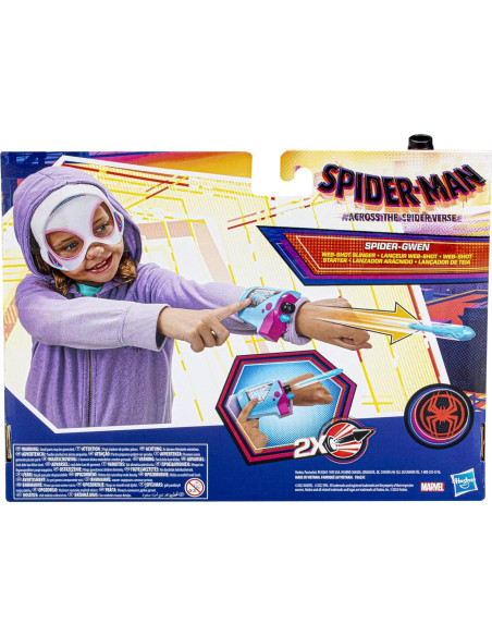 Máscara y Blaster Spider-Gwen Marvel para Niños 5+ Máscara y Blaster Spider-Gwen Marvel para Niños 5+