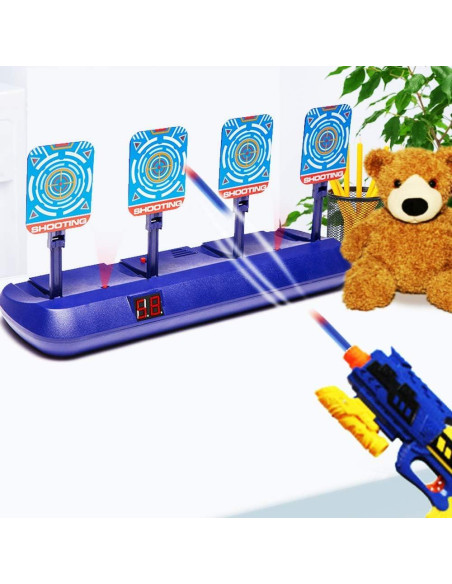 Diana Electrónica Fibevon con 4 Objetivos para Nerf Diana Electrónica Fibevon con 4 Objetivos para Nerf