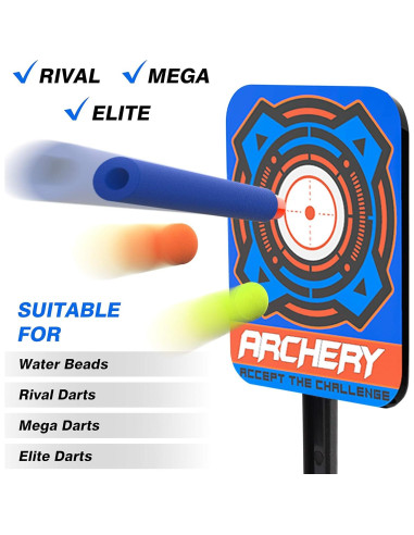 Objetivo Digital KKONES con Reinicio Automático para Nerf