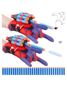 Lanzadores de Telarañas JONEG 2 Piezas para Niños 3-6 Años