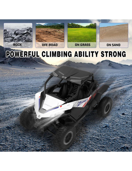 Coche RC Todo Terreno Spobo 1:12 4WD con Luz LED Coche RC Todo Terreno Spobo 1:12 4WD con Luz LED