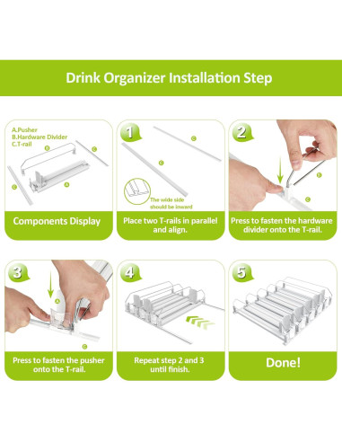 Dispensador Automático de Bebidas IBORING 5 Filas 25 Latas