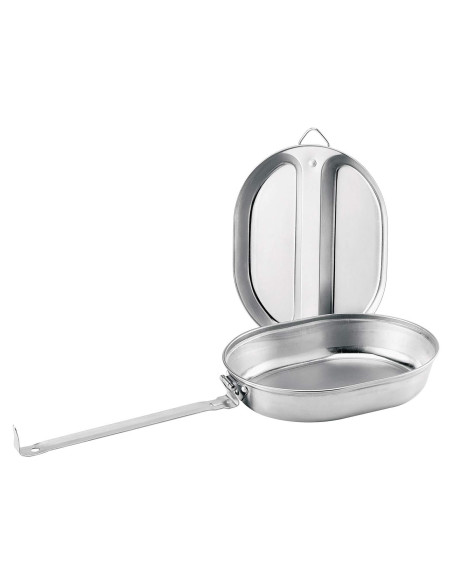 Kit de Comida de Camping Rothco Acero Inoxidable 2 Piezas Kit de Comida de Camping Rothco Acero Inoxidable 2 Piezas