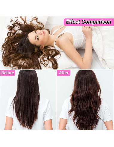 Juego de Rulos para Cabello Selizo - 36 Piezas Rosa