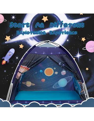 Tienda de Juego Espacial Mnagant 119x119x109 cm para Niños