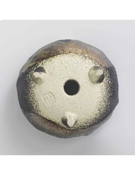 Maceta Bonsai Wazakura 120 mm Cerámica Japonesa Negra Maceta Bonsai Wazakura 120 mm Cerámica Japonesa Negra