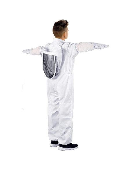 Traje de Apicultor ECKXCH XL con Guantes y Capucha Ventilada Traje de Apicultor ECKXCH XL con Guantes y Capucha Ventilada