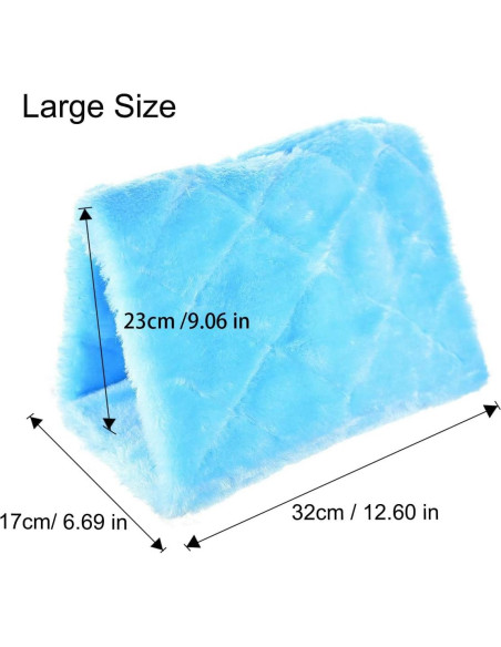 Hamaca Nido para Pájaro MOACC Grande Azul 32x17x25 cm Hamaca Nido para Pájaro MOACC Grande Azul 32x17x25 cm