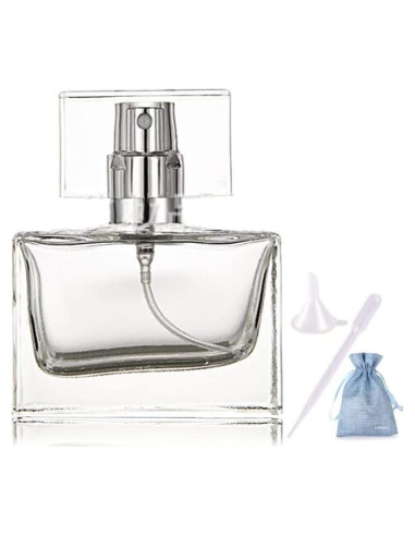 Botella de Perfume Refillable JJKMALL 30ml Vidrio con Accesorios