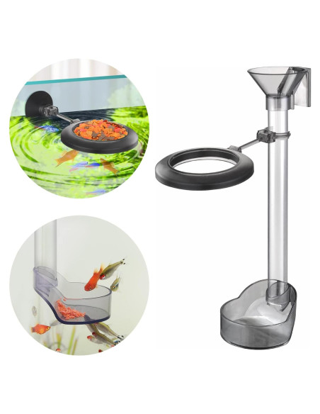 Juego de Alimentación para Camarones UPETTOOLS, Tubo y Anillo Juego de Alimentación para Camarones UPETTOOLS, Tubo y Anillo