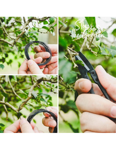 Kit de Bonsai 15 Piezas Mefape con Herramientas de Acero