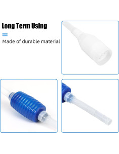 Sifón de Acuario AQUANEAT 5 en 1 con Bomba y Accesorios 2