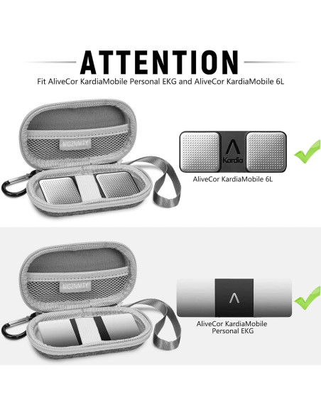 Funda Dura MGZNMTY para Monitor EKG AliveCor Kardia Funda Dura MGZNMTY para Monitor EKG AliveCor Kardia