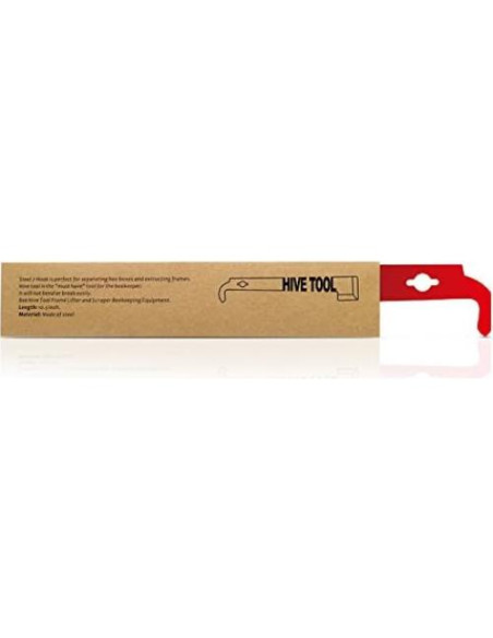 KINGLAKE J Hook de Acero para Colmena 26,67 cm Raspador KINGLAKE J Hook de Acero para Colmena 26,67 cm Raspador