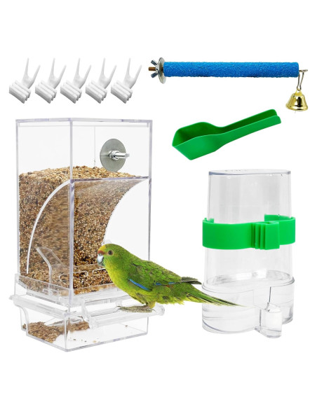 Alimentador de Aves Apatal 9 Piezas Automático Ajustable Alimentador de Aves Apatal 9 Piezas Automático Ajustable