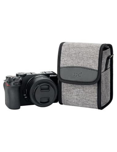 Funda de cámara portátil JJC OC-FX1 Gris para Fujifilm y Sony