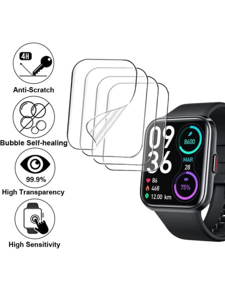 Protector de Pantalla TPU Suave para Reloj ENOMIR ID208BT Protector de Pantalla TPU Suave para Reloj ENOMIR ID208BT