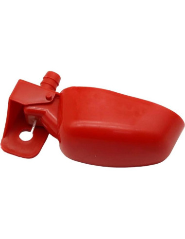 12 Tazas Bebederos Automáticos para Aves MODUODUO Rojo