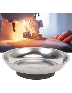 Plato Magnético para Alfileres DOACT Acero Inoxidable 10.9cm 2