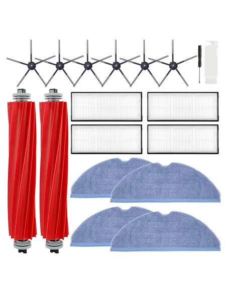 Kit Repuesto Bvhonwe para Roborock S7 S7+ 16 Piezas Kit Repuesto Bvhonwe para Roborock S7 S7+ 16 Piezas