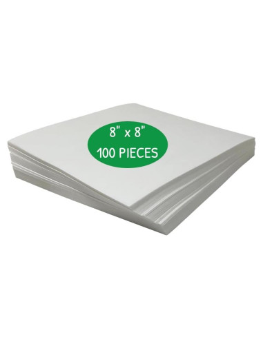 Estabilizador de Bordado Cut Away H.B.I. 20cm x 20cm 100 Piezas