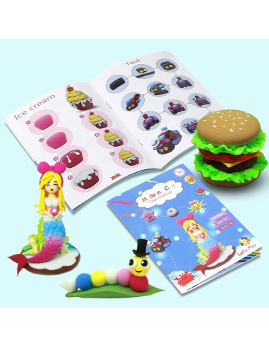 Arcilla Secada al Aire Ifergoo - Set de 36 Colores 540g