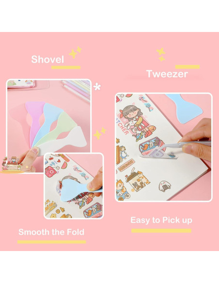 Set de Herramientas de Scrapbooking Doraking con Bolígrafo y Pinzas Set de Herramientas de Scrapbooking Doraking con Bolígrafo y Pinzas