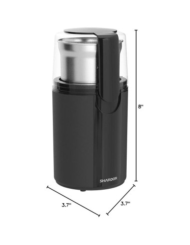 Molino de café eléctrico SHARDOR CG-618B 200W 2 tazas