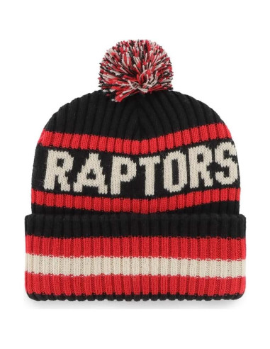 Gorro de punto Bering '47 NBA Unisex Negro/Rojo Talla Única