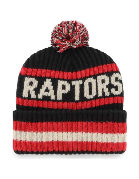 Gorro de punto Bering '47 NBA Unisex Negro/Rojo Talla Única Gorro de punto Bering '47 NBA Unisex Negro/Rojo Talla Única