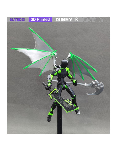 Figura de acción T13 Demon Altuco 14 cm con accesorios