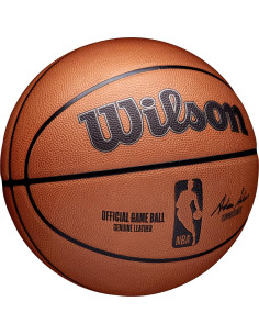 Balón de Baloncesto Oficial NBA Wilson Tamaño 7 Cuero 2