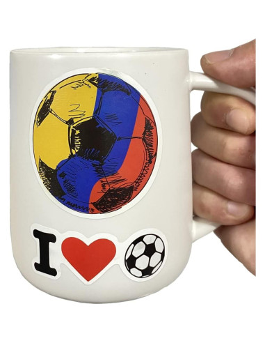 Pegatinas de Fútbol AOWDIAO 100 Piezas Impermeables