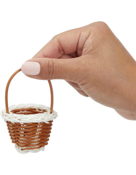Paquete de 24 Mini Cestas Tejidas Juvale 5x8 cm para Manualidades Paquete de 24 Mini Cestas Tejidas Juvale 5x8 cm para Manualidades