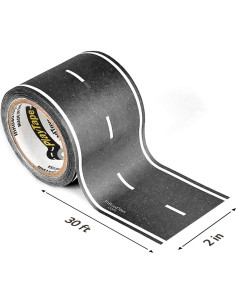Cinta de carretera PlayTape 30 pies x 5,08 cm para juguetes 2