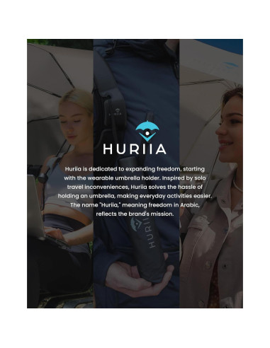 Soporte de Paraguas Huriia Ajustable para Manos Libres