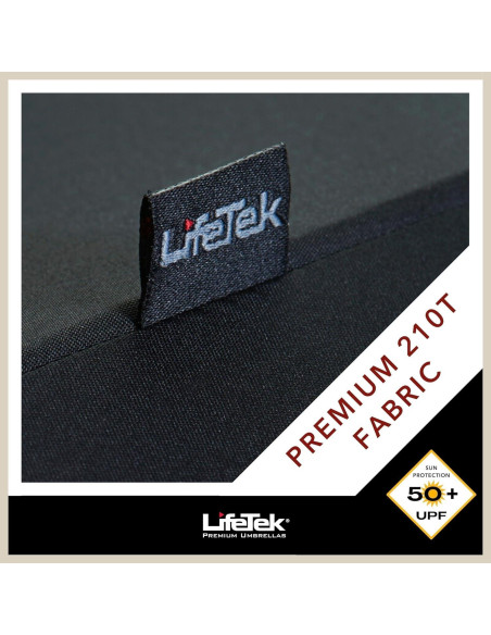 Paraguas LifeTek Kingston FX1 Grande 137 cm Automático Paraguas LifeTek Kingston FX1 Grande 137 cm Automático