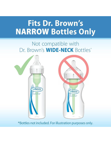 Chupón de Silicona Y-Cut Dr. Brown para Líquidos Espesos 6 Unidades Chupón de Silicona Y-Cut Dr. Brown para Líquidos Espesos 6 Unidades