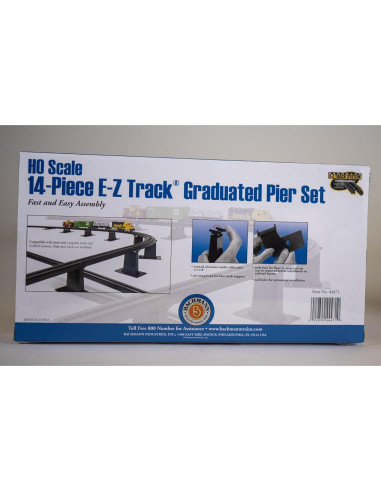 Juego de Pilares Graduados Bachmann E-Z Track HO