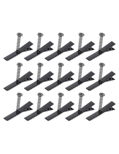 100 Clips de Pico de Pato de Metal para Manualidades DIY