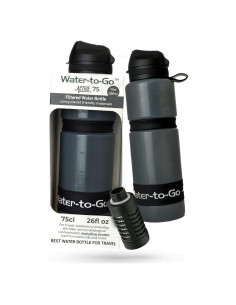 Botella de Agua Filtrada WATER TO GO 750ml Bioplástico