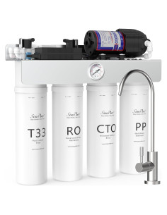 Sistema Ósmosis Inversa SimPure T1-400UV 8 Etapas 0 TDS