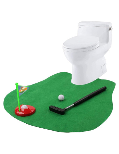 Juego de Golf en el Inodoro GOODLYSPORTS - Mini Golf Divertido