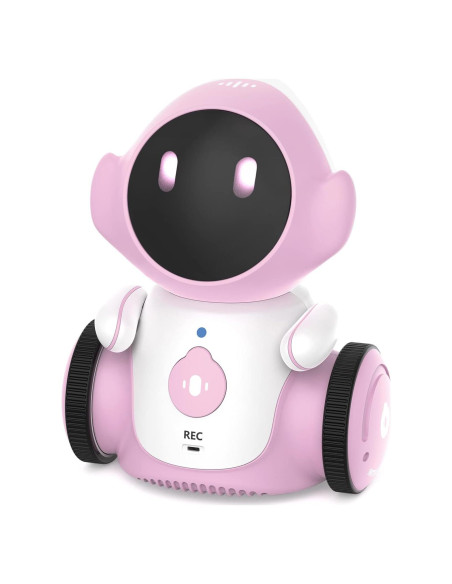 GILOBABY Robot Juguete Inteligente Rosa 12x8x14cm Canta y Baila GILOBABY Robot Juguete Inteligente Rosa 12x8x14cm Canta y Baila