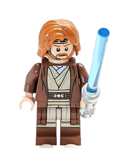 Minifigura Lego Star Wars Obi-Wan Kenobi con Sable de Luz Minifigura Lego Star Wars Obi-Wan Kenobi con Sable de Luz